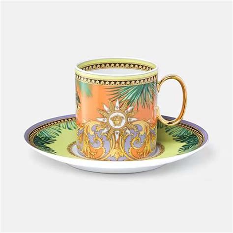 animalier versace|Versace Jungle Animalier Coffee Cup & Saucer .